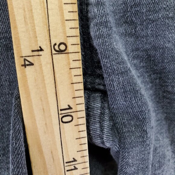 Old Navy Jeans Womens Size 6 Gray Rockstar Super Skinny Button Fly Stretch Denim - Picture 6 of 10